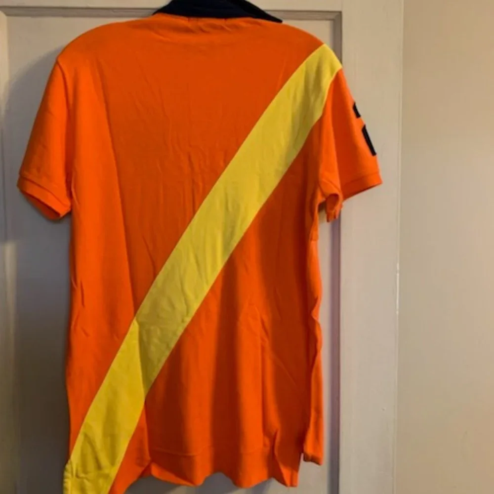 Polo by Ralph Lauren Orange and yellow sash 381 bleeker crest